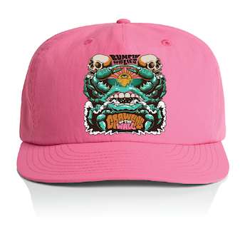 Crawling Up The Wall Surf Hat - Pink