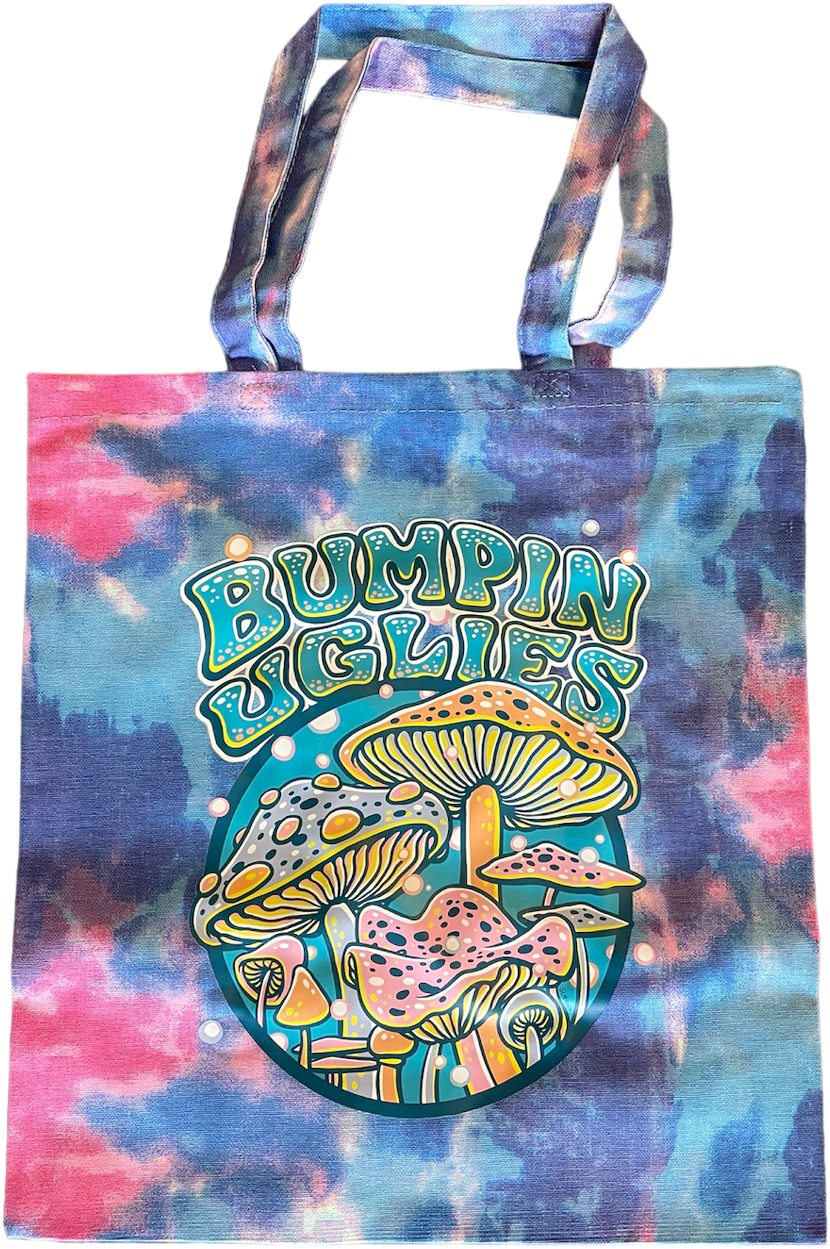 Mushroom Tie Dye Tote