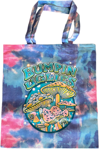 Mushroom Tie Dye Tote
