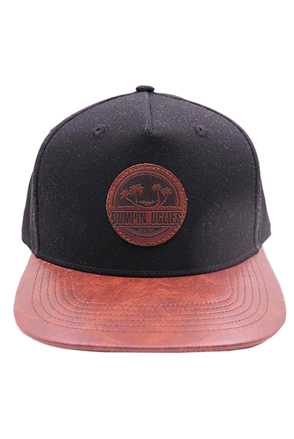 Island Time Leather Patch Hat