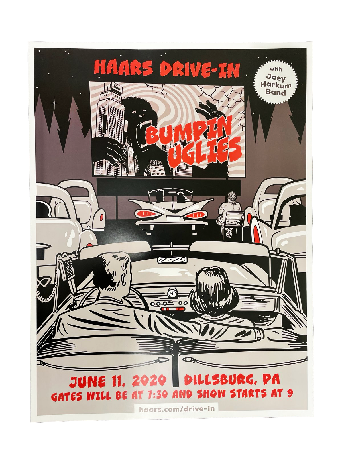 Haars Drive-in Poster - June 11, 2020