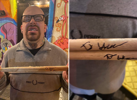 Signed Drumsticks