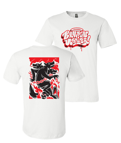 Graffiti Cerberus Tee (White)